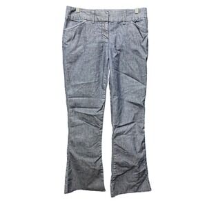 The Limited 312 Denim Jeans 4R Blue Good Raw Hem Low Rise Flare Trousers